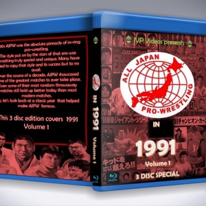 Best of AJPW in 1991 V.1 ( 3 Disc Blu-Ray With Cover Art)